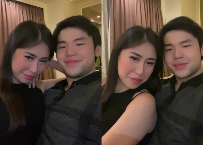 Ayu Thalia atau Thata Anma yang mengaku sebagai kekasih Nicholas Sean. Foto mesra Nicholas Sean dengan sang kekasih yang diduga dianiaya beredar di media sosial.