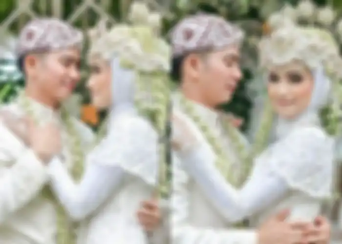 Rizki DAcademy dan sang istri, Nadia Mustika Rahayu