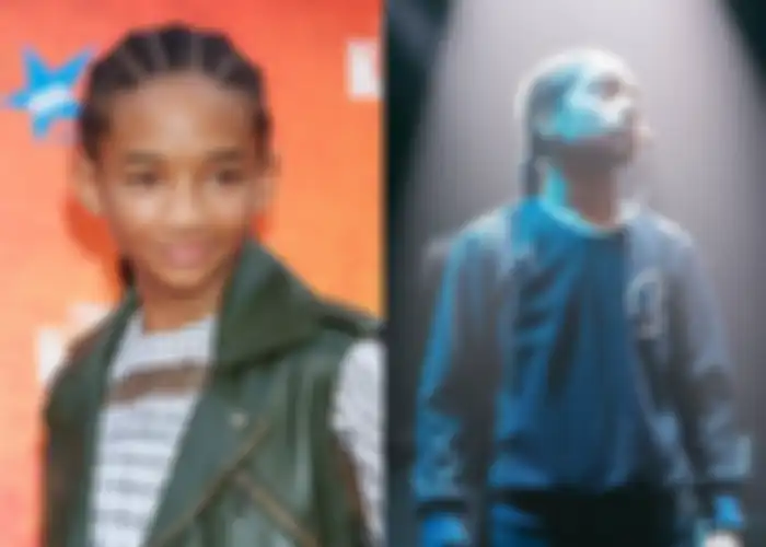 Jaden Smith (kiri) & Betrand Peto (kanan)