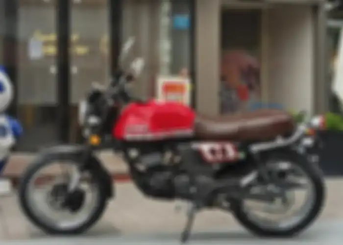 Tampilan motor baru asal cina, Dayun Latte 200-6F dibekali dengan suspensi Up Side Down