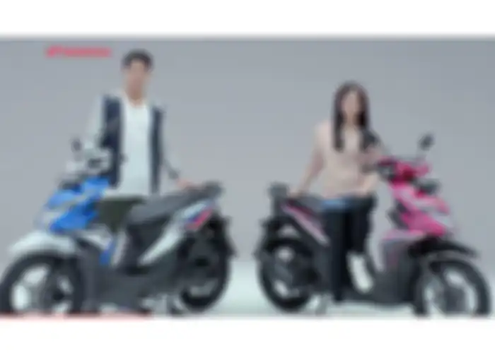 Melody member gen 1 JKT48 bersama Al Ghazali di Iklan All New Honda BeAT ESP 2016