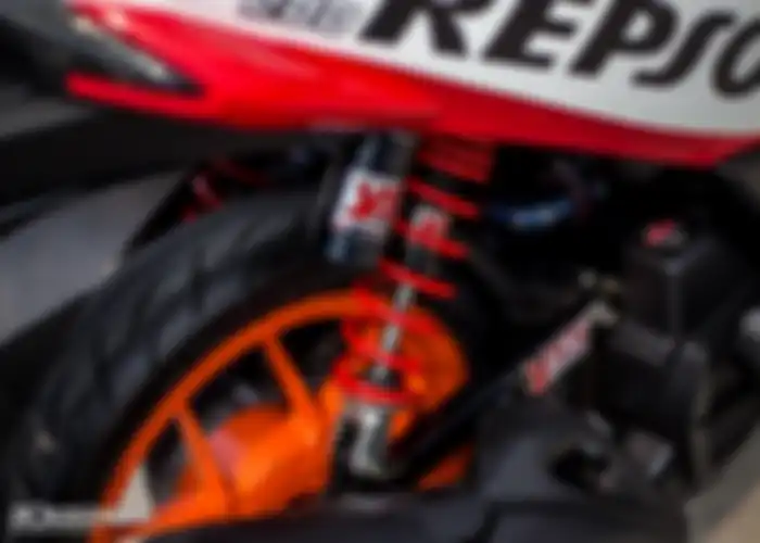 Modifikasi shock Honda PCX 150 diganti pakai YSS