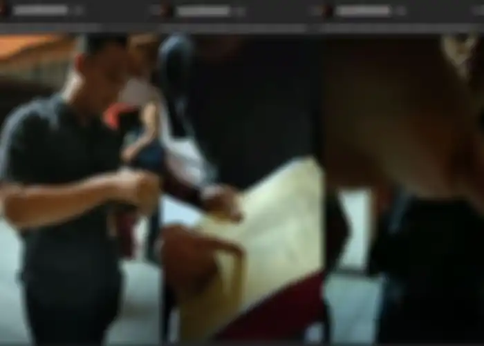 Detik-detik Ananda Badudu dijemput polisi