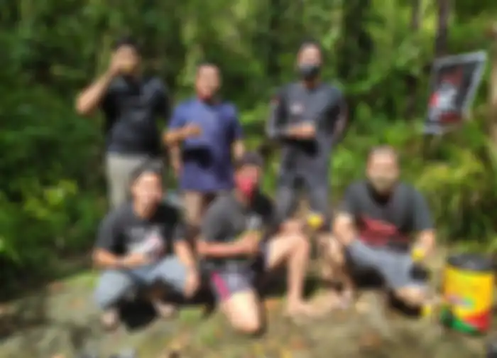 Mantap nih, BMC Chapter Sanggau Kalbar gelar BBQ Ride ke objek wisata Pancur Aji.