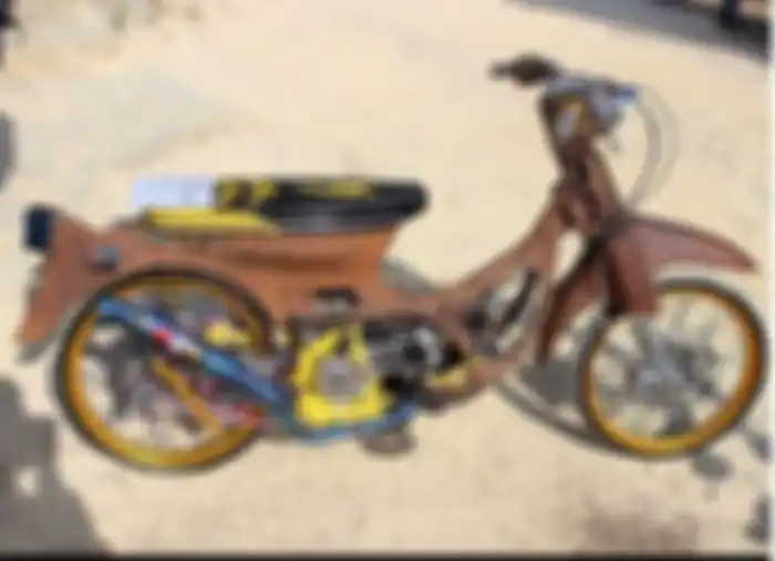 Honda C70 Mesin Yamaha Mio