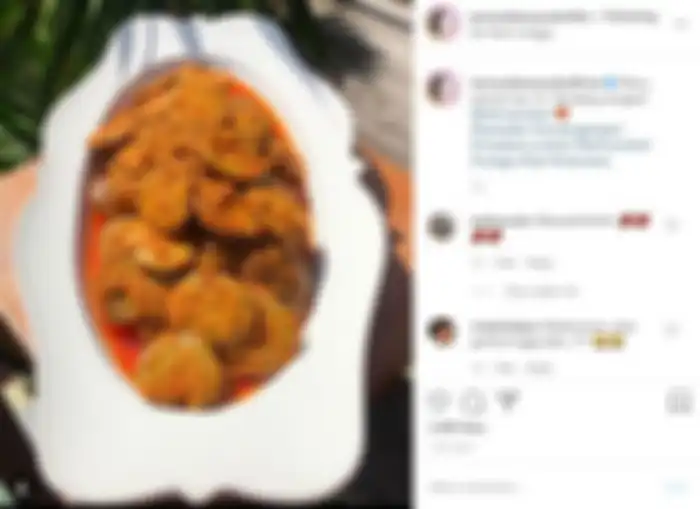 Menu makan sederhana Tamara Bleszynski.