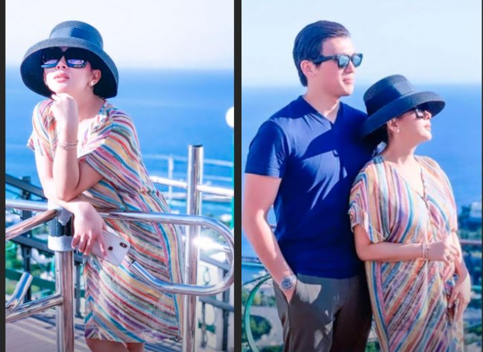 Syahrini dan Reino Barack saat berlibur ke Capri, Italia