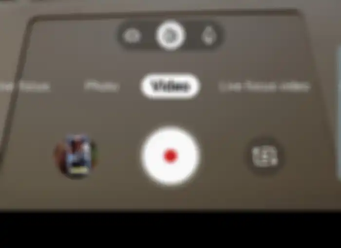 Opsi Video pada Samsung Galaxy S10+.