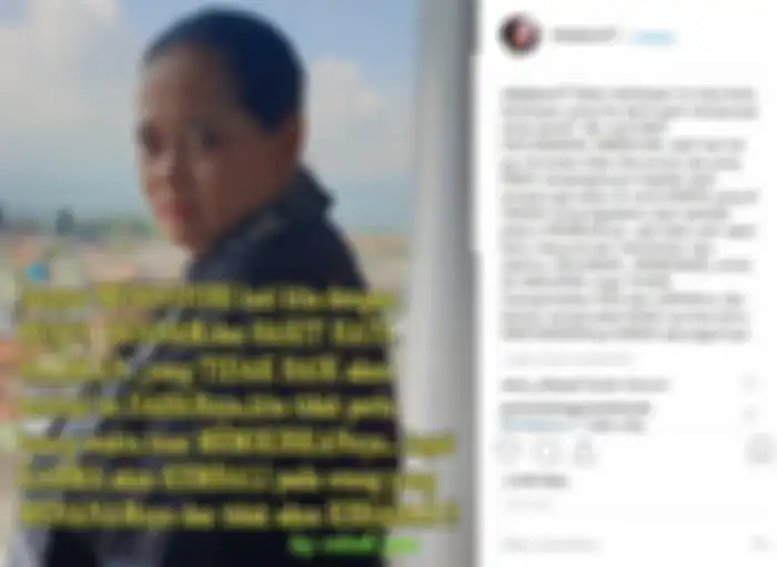 Unggahan Mbak You tentang Karma