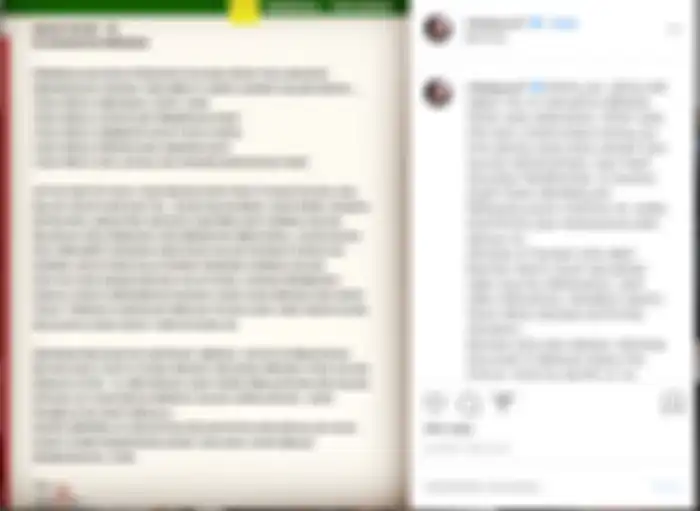 Tangkap layar unggahan Mbak You tentang Covid-19.