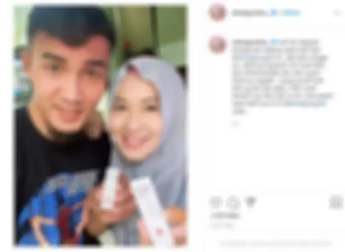 Okie Agustina dan Gunawan Dwi Cahyo baru saja jalani rapid test virus corona