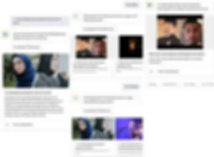 Tampilan KASKUS saat diakses lewat Google Assistant