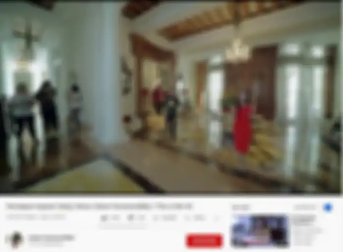Ruang tamu rumah Harry Tanoe