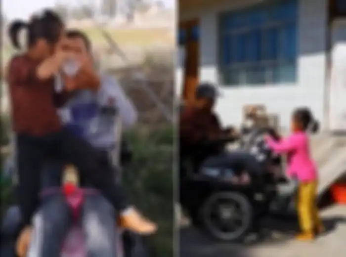 Anak 6 tahun rawat ayahnya