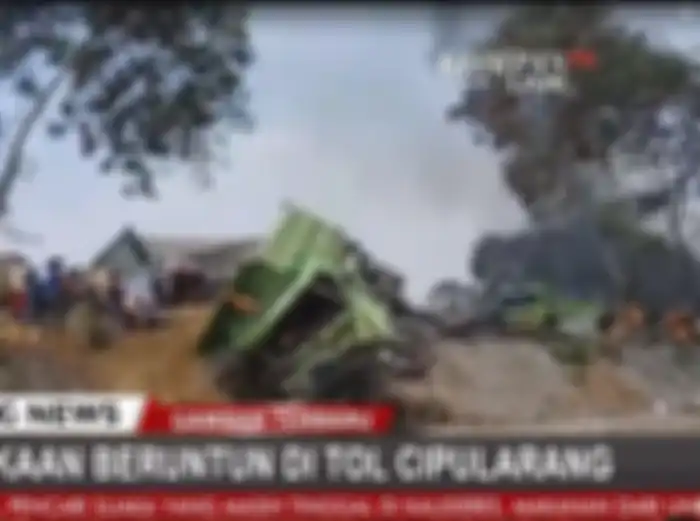 Tabrakan Beruntun di Tol Cipularang KM 91 Tewaskan 6 Orang, 5 Korban Meninggal dengan Kondisi Nahas Terbakar Hangus