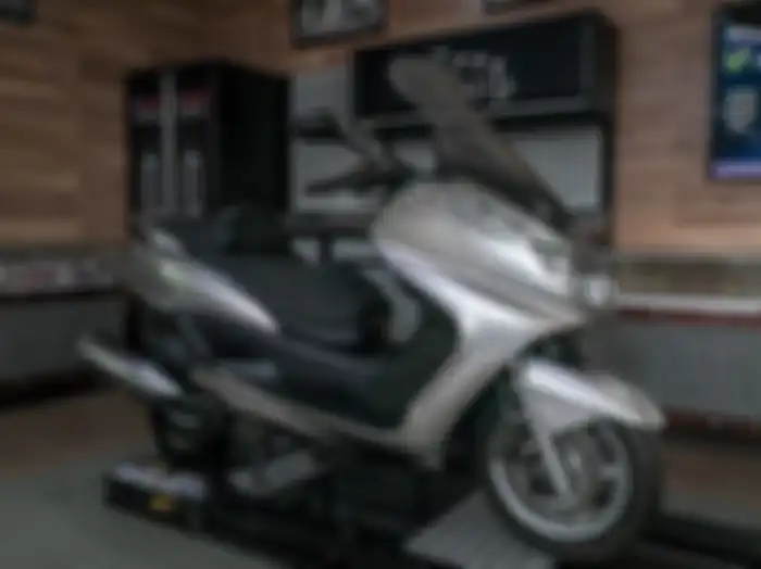 Yamaha Majesty 400 di Yamaha DDS Bali.
