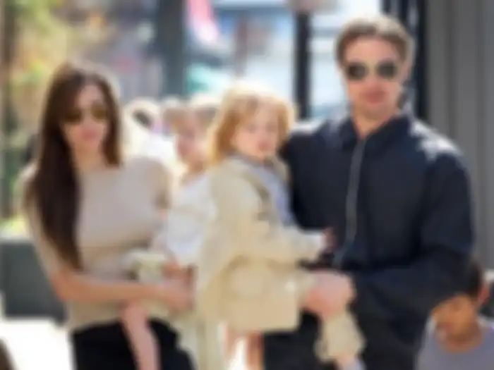 Angelina Jolie, Brad Pitt, dan Si Kembar