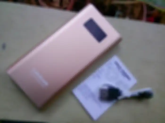isi paket Delcell Tornado 10000mAh a