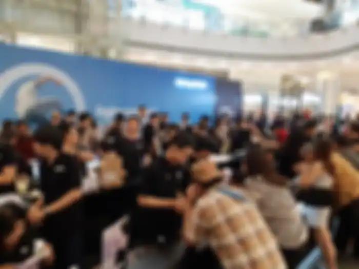suasana Consumer Launch di Mal Central Park, Jakarta (16 Maret 2018)