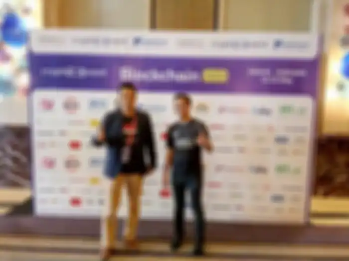 Bari arijono, CEO DEI (digital enterprise Indonesia), dan ABAS A, Jalil , CEO AMANA Capital Group