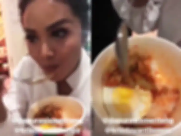 Krisdayanti Makan Jengkol