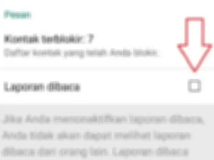 Laporan dibaca