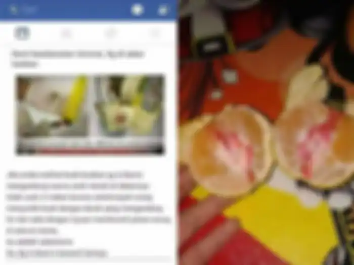 Berita pisang berdarah yang menghebohkan jagat dunia maya