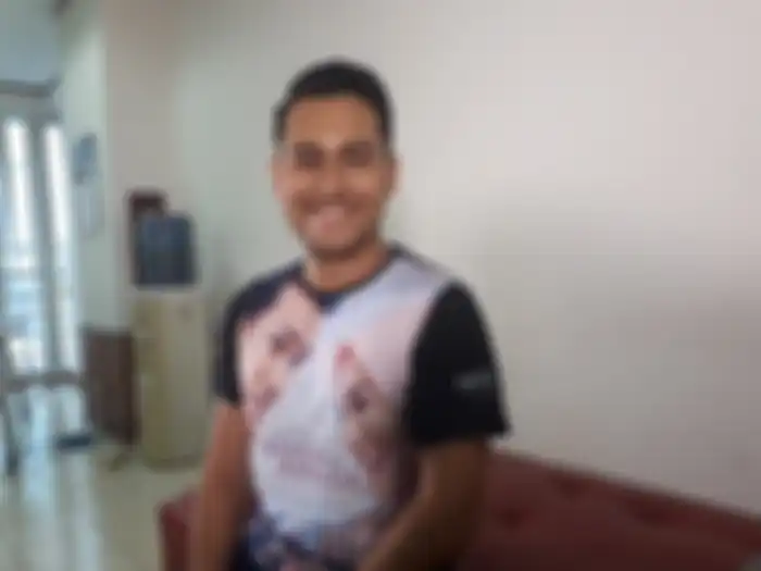  Arifin Putra saat berkunjung ke redaksi Grid.ID di Gedung Kompas Gramedia, Kebon Jeruk, Jakarta Bar