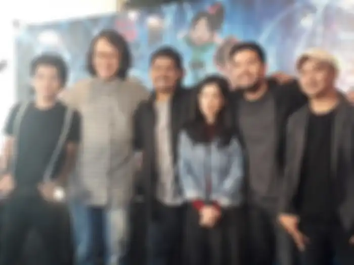 Payung Teduh saat ditemui Grid.ID di kawasan Thamrin, Jakarta Pusat pada Kamis (15/11/2018).