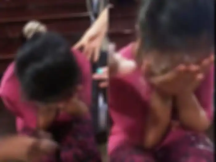 ART Kahiyang Ayu dilempari tepung saat ulang tahun