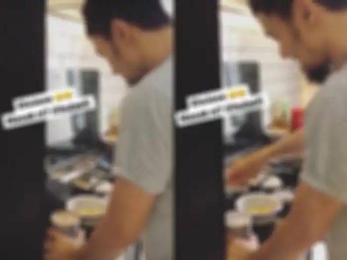Hulafei masak di dapur