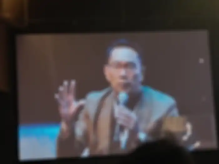 Ridwan Kamil saat dipantau Grid.ID tengah menjadi pembicara di acara Kongres Diaspora Indonesia, di kawasan Kota Casablanca, Jakarta Selatan, Sabtu (10/8/2019).