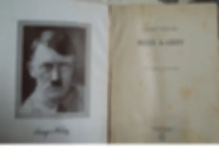 Buku Mein Kamf yang ditulis oleh Adolf Hitler