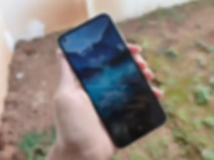 Tampak depan Samsung Galaxy A11