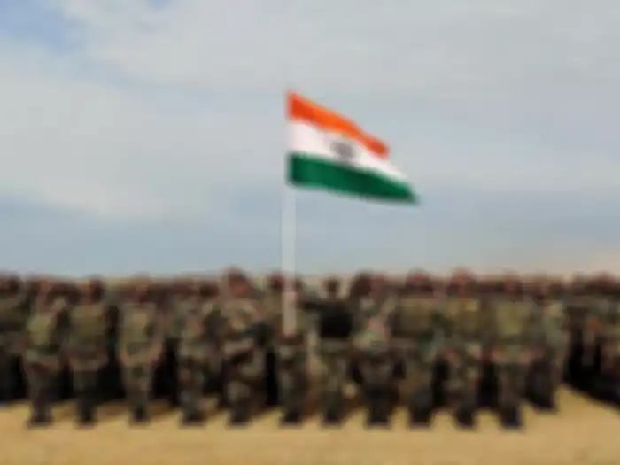 Ilustrasi militer India