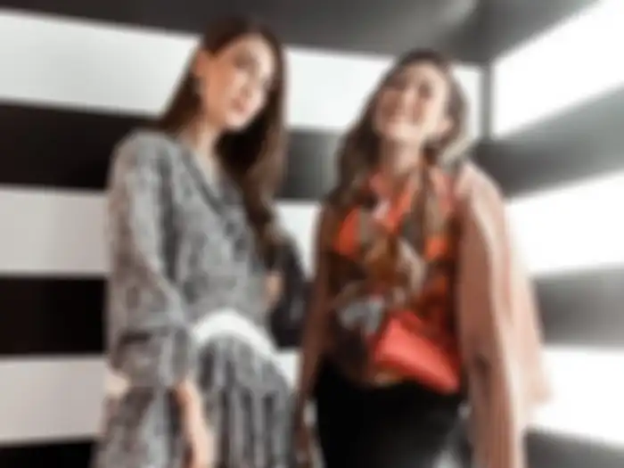 Luna Maya dan Ayu Dewi
