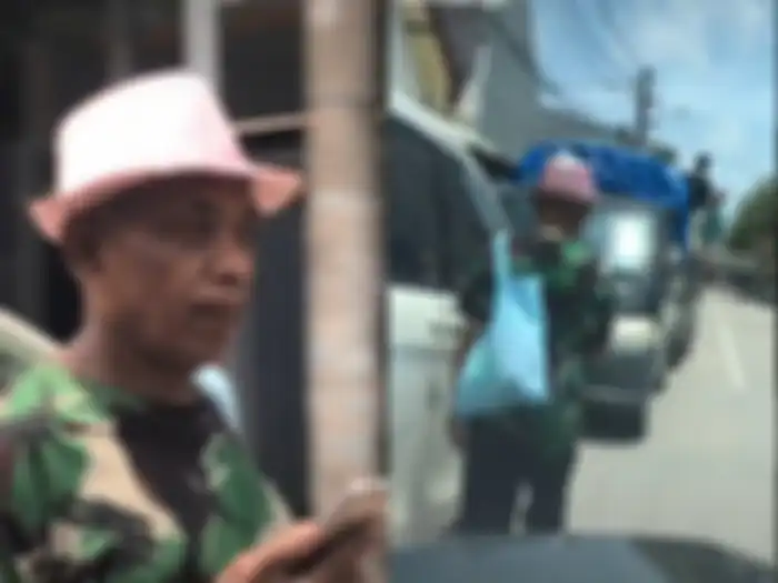 Sosok diduga pesulap Pak Tarno