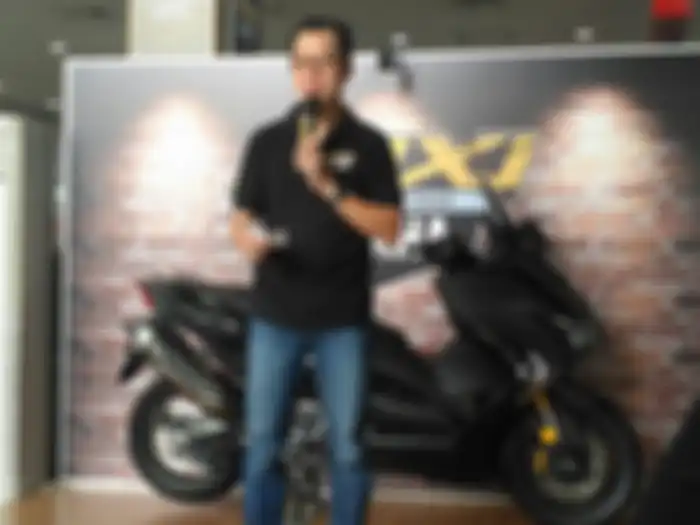 Yamaha resmi serahkan TMAX DX ke konsumen Indonesia