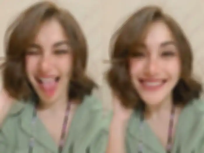 Ayu Ting Ting potong rambut