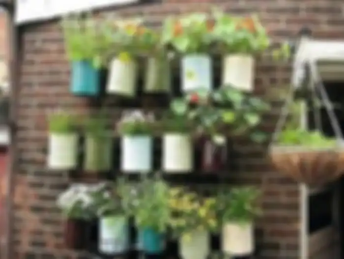 Retro Vertical Garden