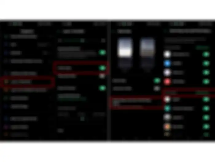Akses menuju forced Dark Mode