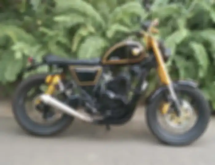 Ganteng maksimal Yamaha Scorpio garapan Topo Goedel Atmodjo.