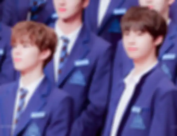 Kim Wooseok dan Lee Jinhyuk UP10TION