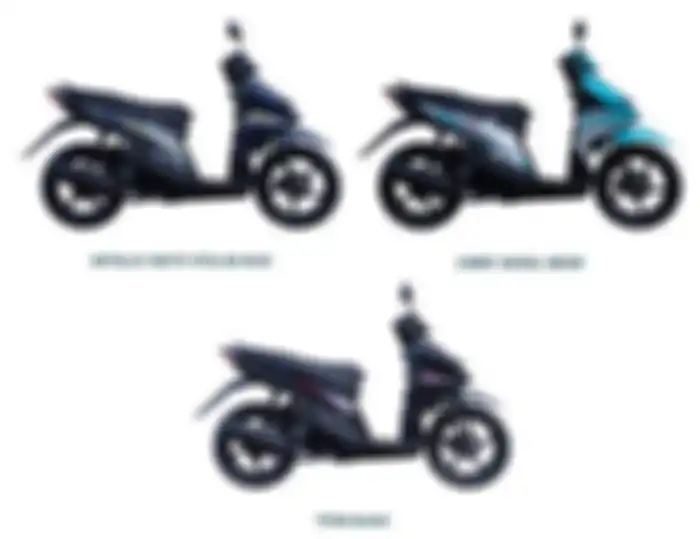 Pilihan warna Suzuki Skydrive Sport.