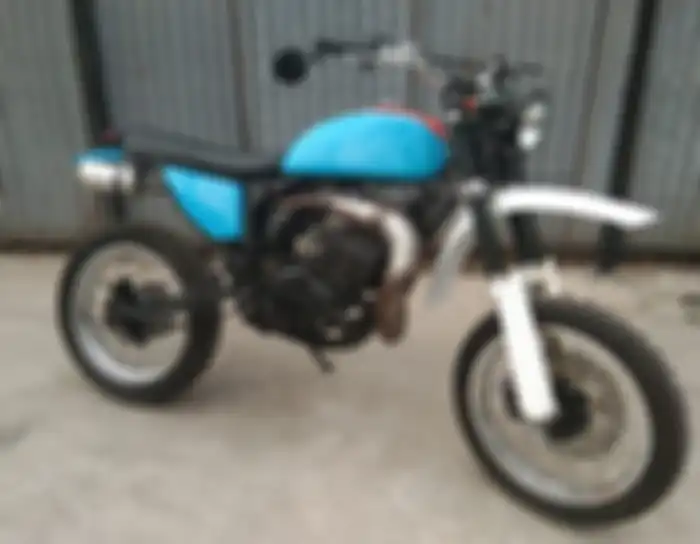 Motor lawas ini mengusung konsep Rideable Exclusive.