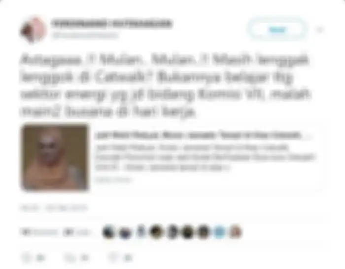 Cuitan politisi Partai Demokrat, Ferdinand Hutahaean soal aksi Mulan Jameela di catwalk