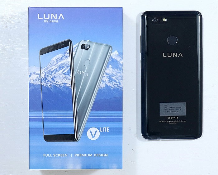 Sisi Belakang LUNA V Lite