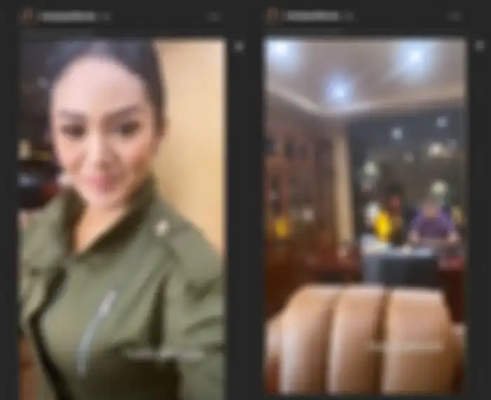 Krisdayanti menemani Raul Lemos bekerja