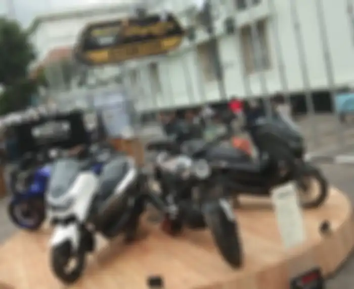 Semplakan merk Yamaha all type mulai lansiran lawas hingga type teranyar memadati area event "Yamaha Motobike Heritage" di Cikapundung River Spot Jalan Ir. Soekarno.