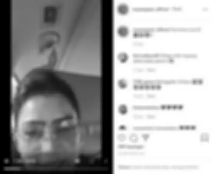 Mayangsari saat menggelar live Instagram untuk menyapa penggemarnya